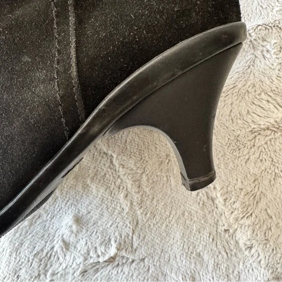 La CANADIENNE Dorina Heeled Boots Sz 10 - Picture 3 of 9